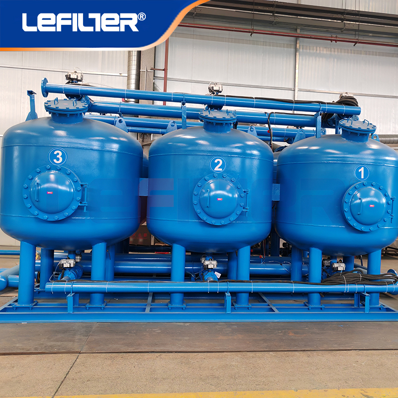 固液分離之淺層砂過濾器